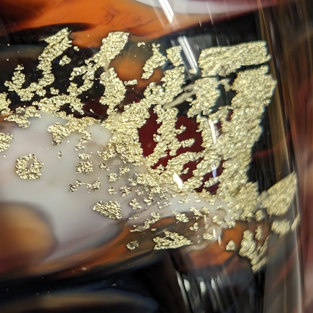 Captivating Japanese Art Glass Ashtray - Picture 4 of 13